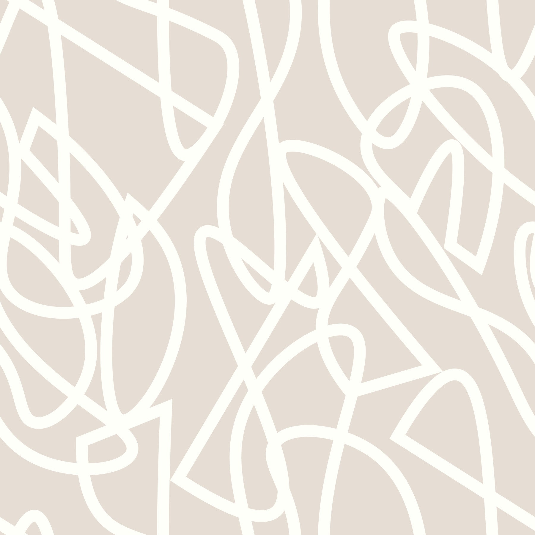 Subtle Outline Figures Wallpaper⁠