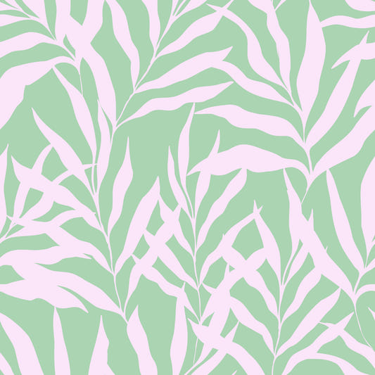 Wavy Palms Wallpaper⁠