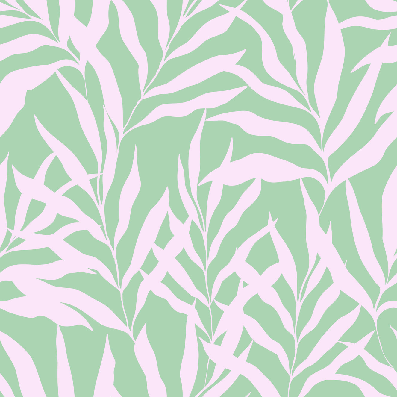 Wavy Palms Wallpaper⁠