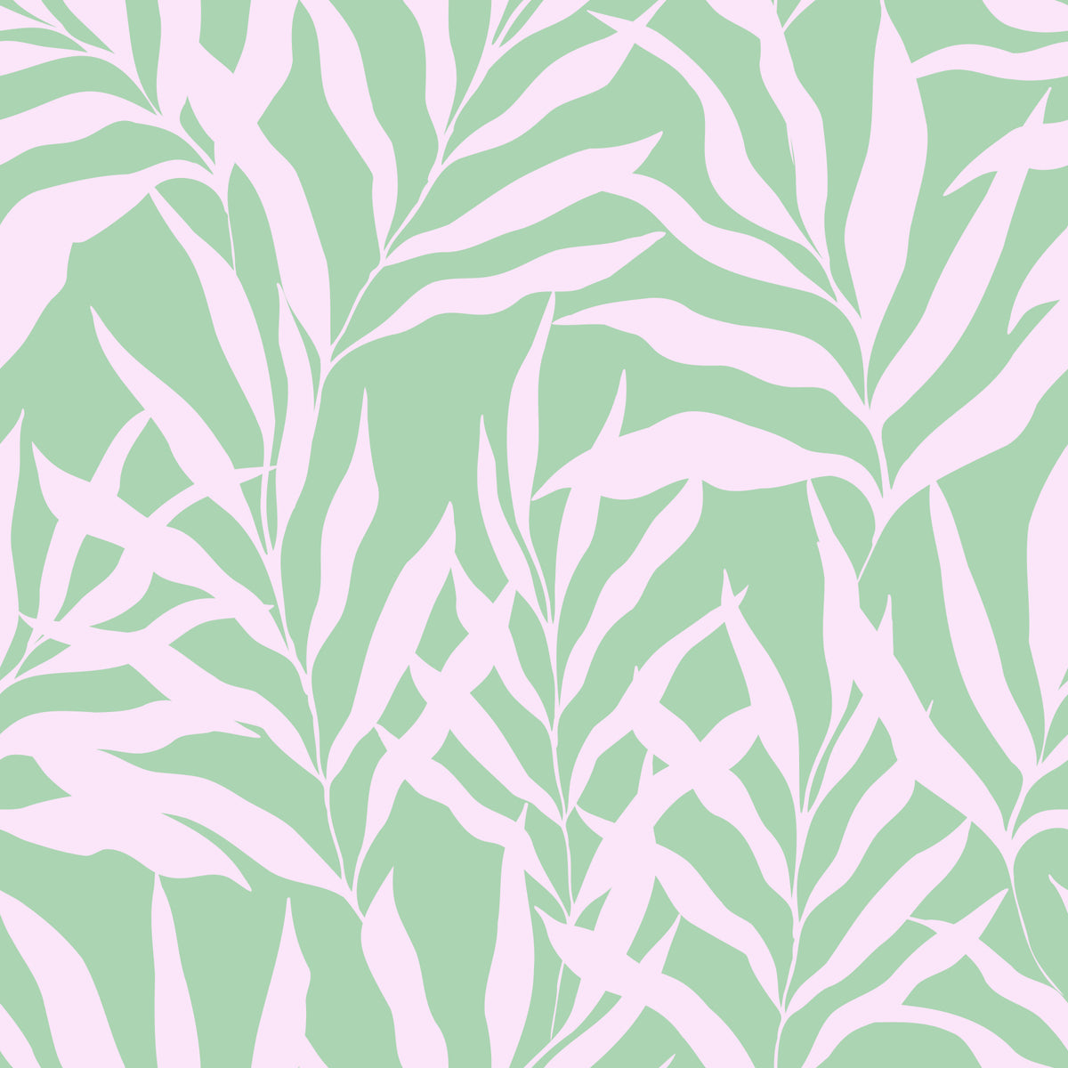 Wavy Palms Wallpaper⁠