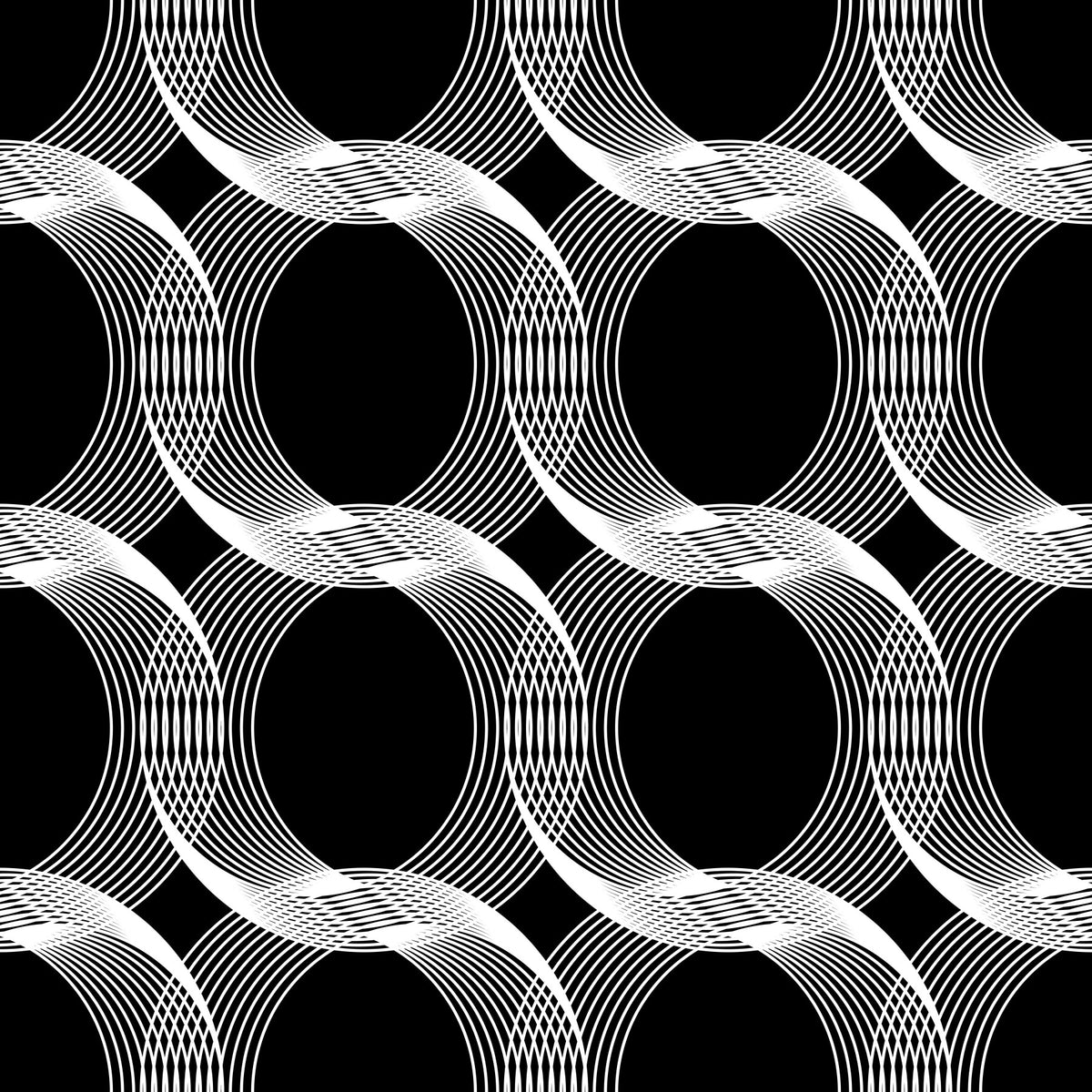 Optical Linear Circles. Wallpaper⁠