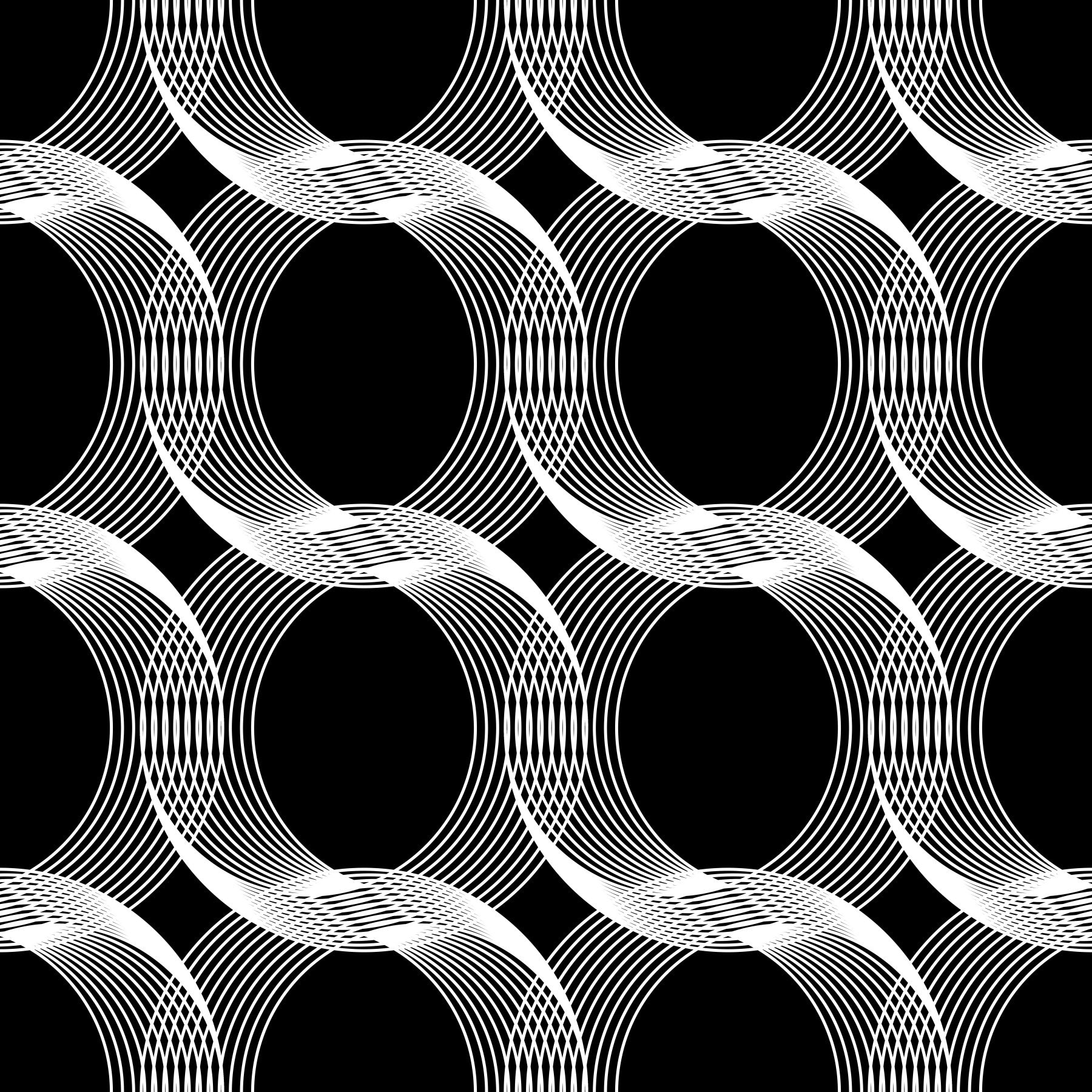Optical Linear Circles. Wallpaper⁠