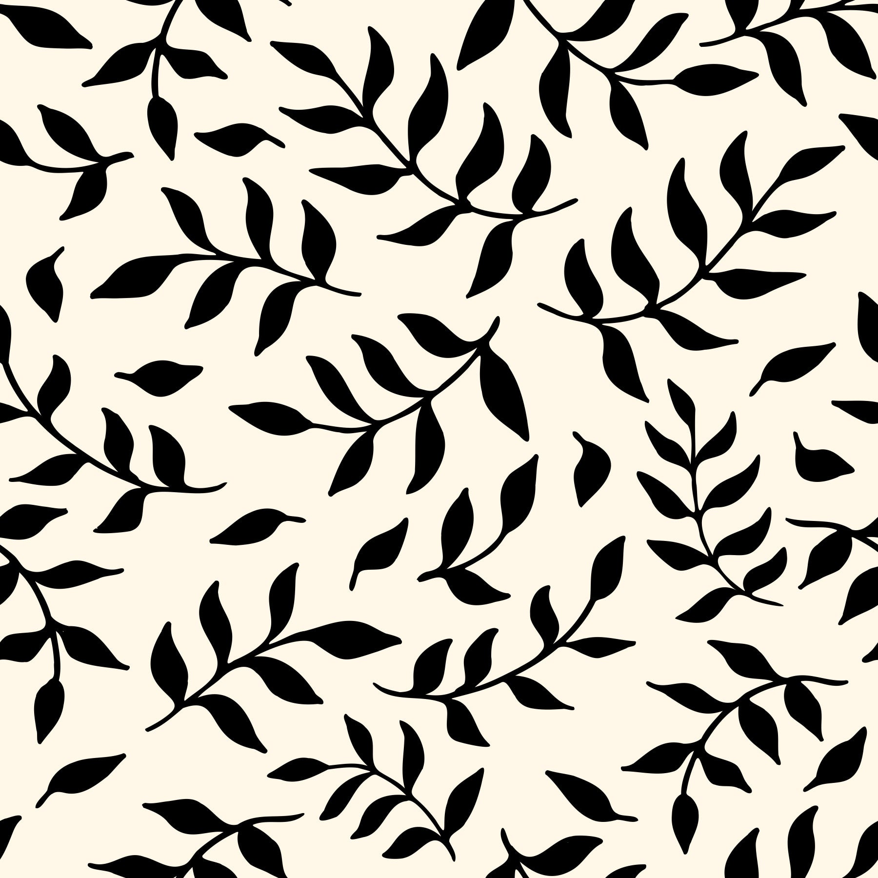 Tiny Black Twigs Wallpaper⁠