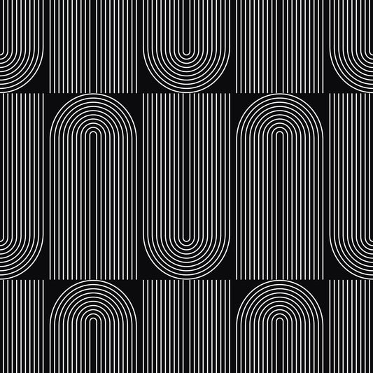 Geometric Outlined Wallpaper Wallpaper⁠