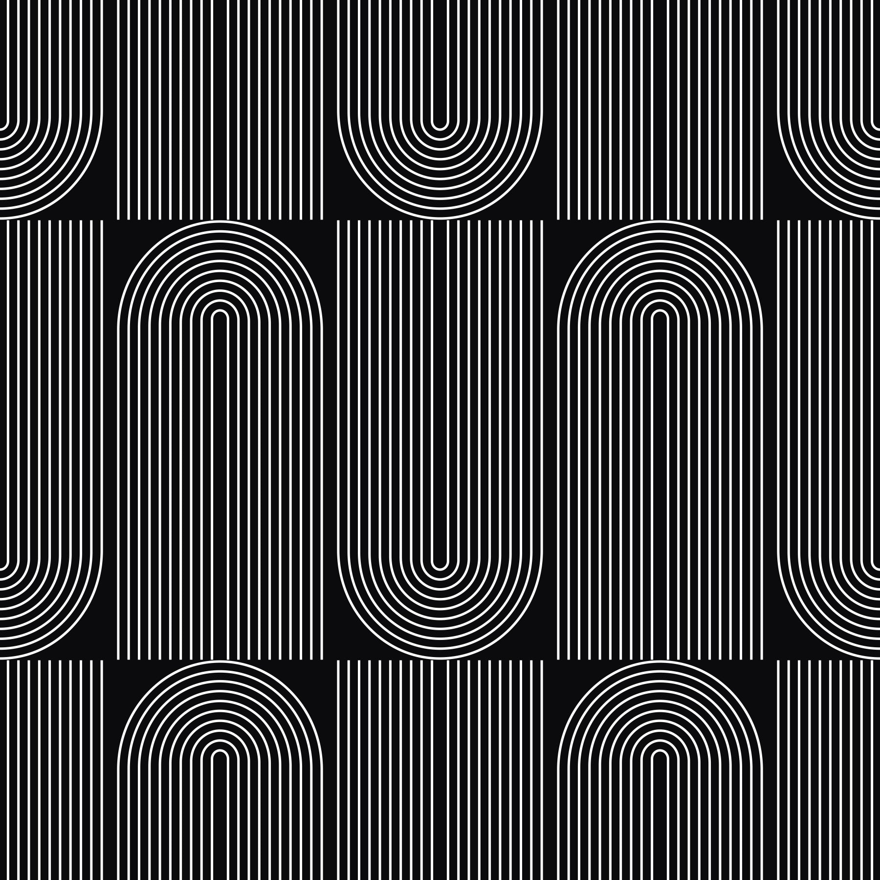 Geometric Outlined Wallpaper Wallpaper⁠