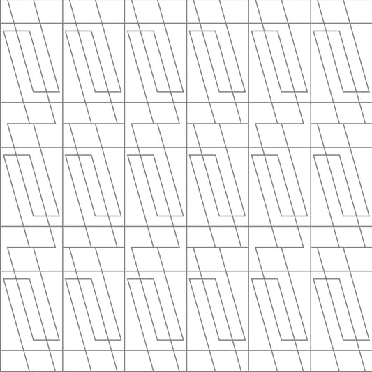 Geometric Outline Rhythm Wallpaper⁠