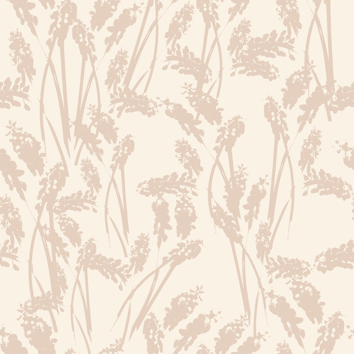 Beige Grasses Wallpaper⁠ in your room — zoomed