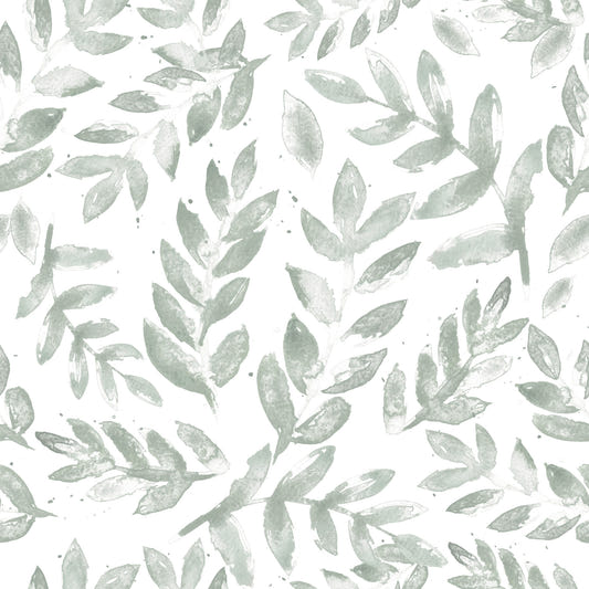Bright Watercolor Botanical Wallpaper⁠