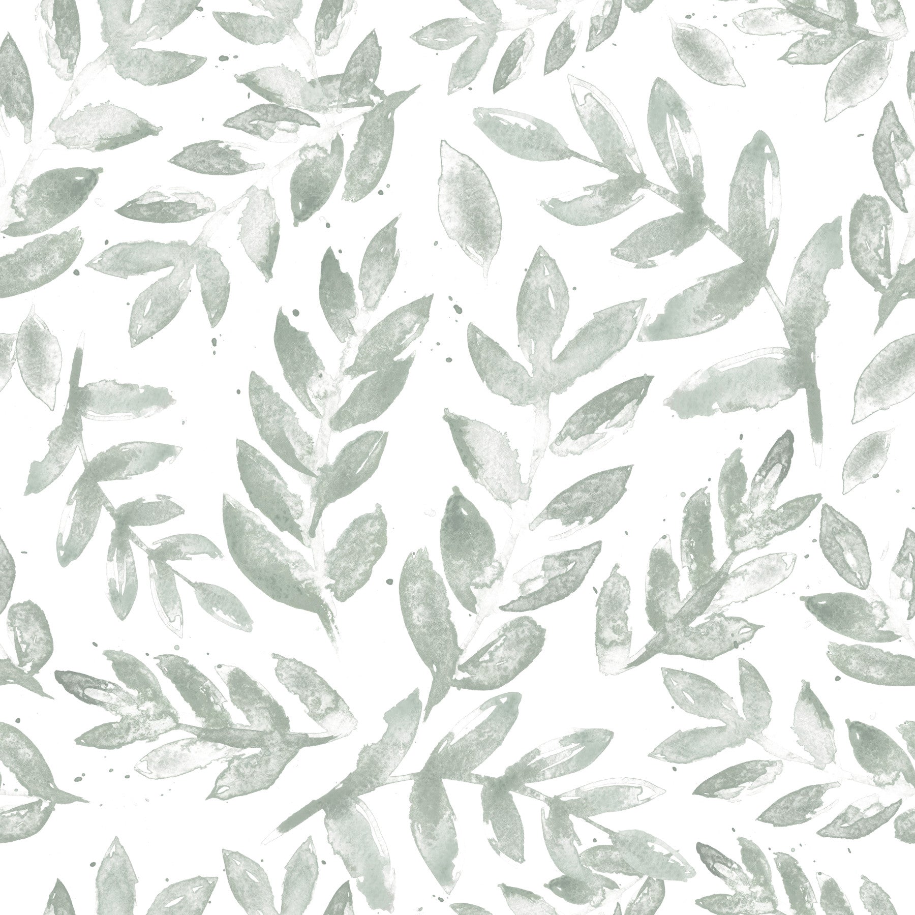 Bright Watercolor Botanical Wallpaper⁠