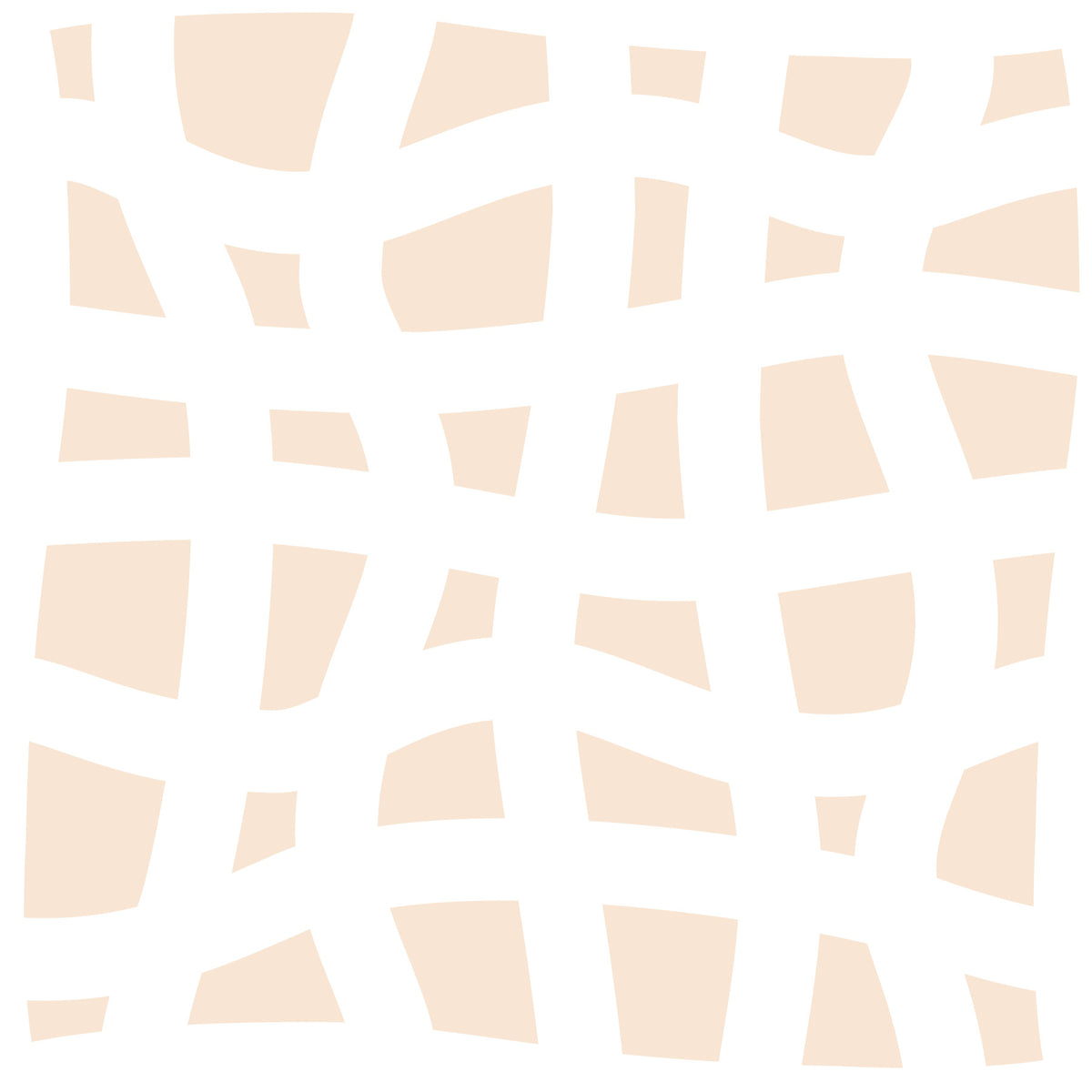 Creamy Wavy Grid Wallpaper⁠ in your room — zoomed
