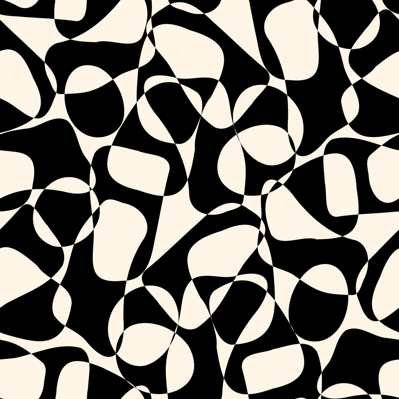 Cropped Shapes Wallpaper⁠