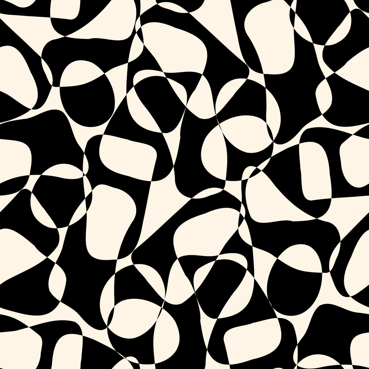 Cropped Shapes Wallpaper⁠