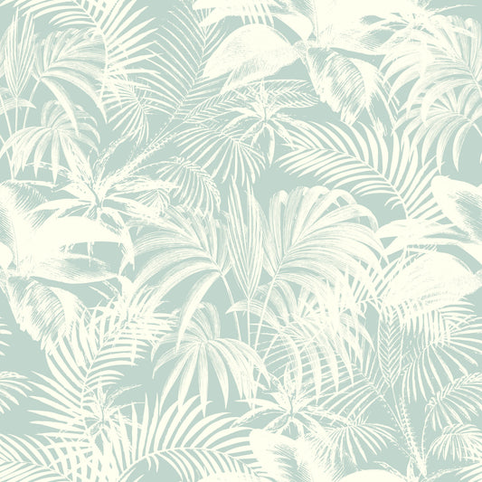 Gray Palm Trees Wallpaper⁠