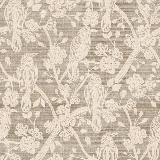 Blossom & Crow Beige & Ivory Wallpaper⁠