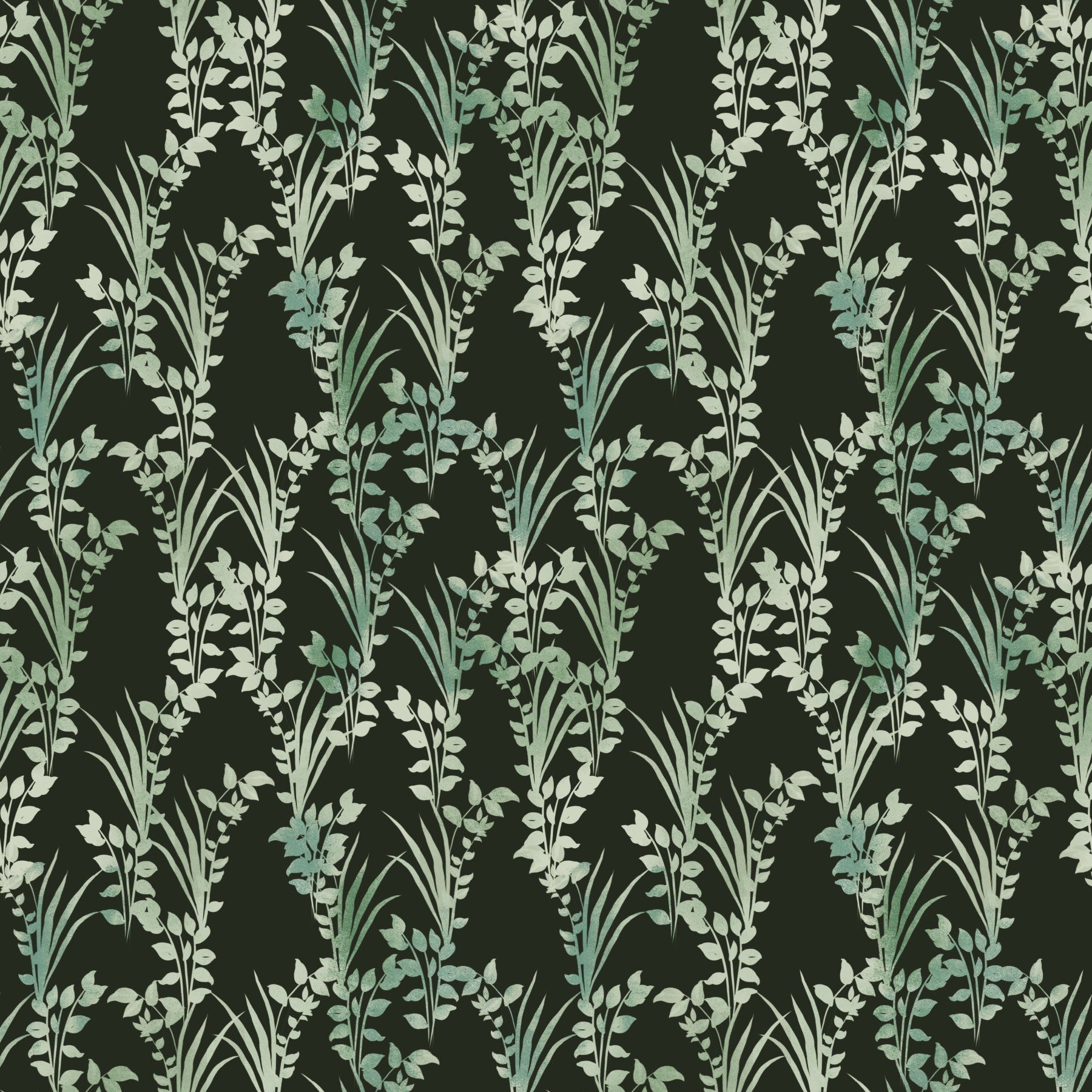Whispering Leaves Bloom Wallpaper⁠ in your room — zoomed