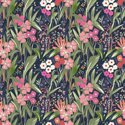 Bloom Night Flowers Wallpaper⁠