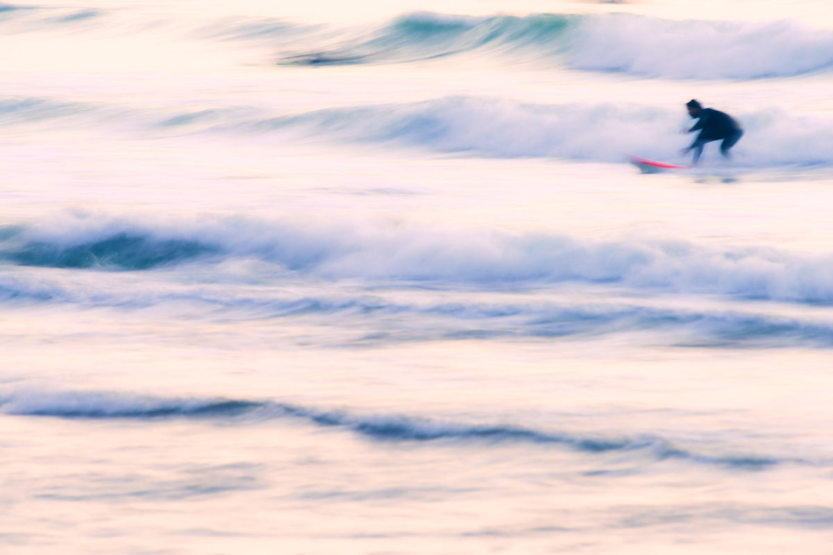 Surf #2 Wall Mural in your room — zoomed