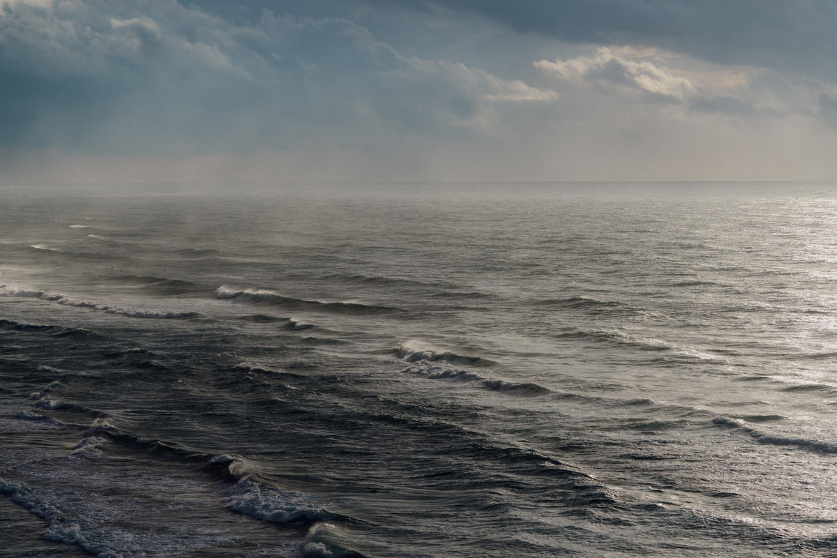 Winter Surfing VIII Wall Mural in your room — zoomed
