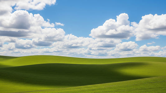 Green Dreamscape Wall Mural