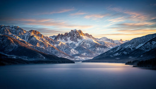 Frozen Peaks Wall Mural