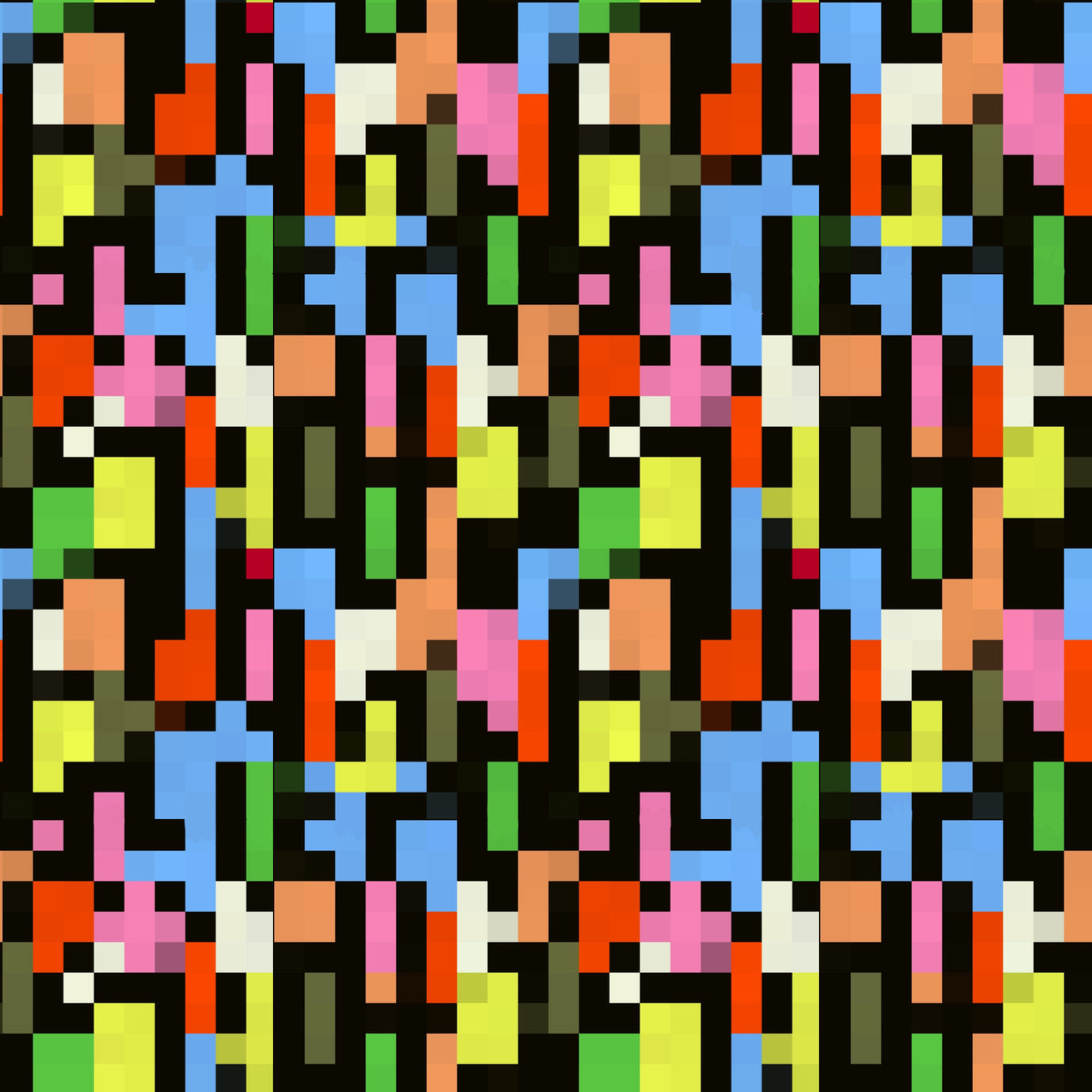 Chromatic Cubes Wallpaper⁠ in your room — zoomed