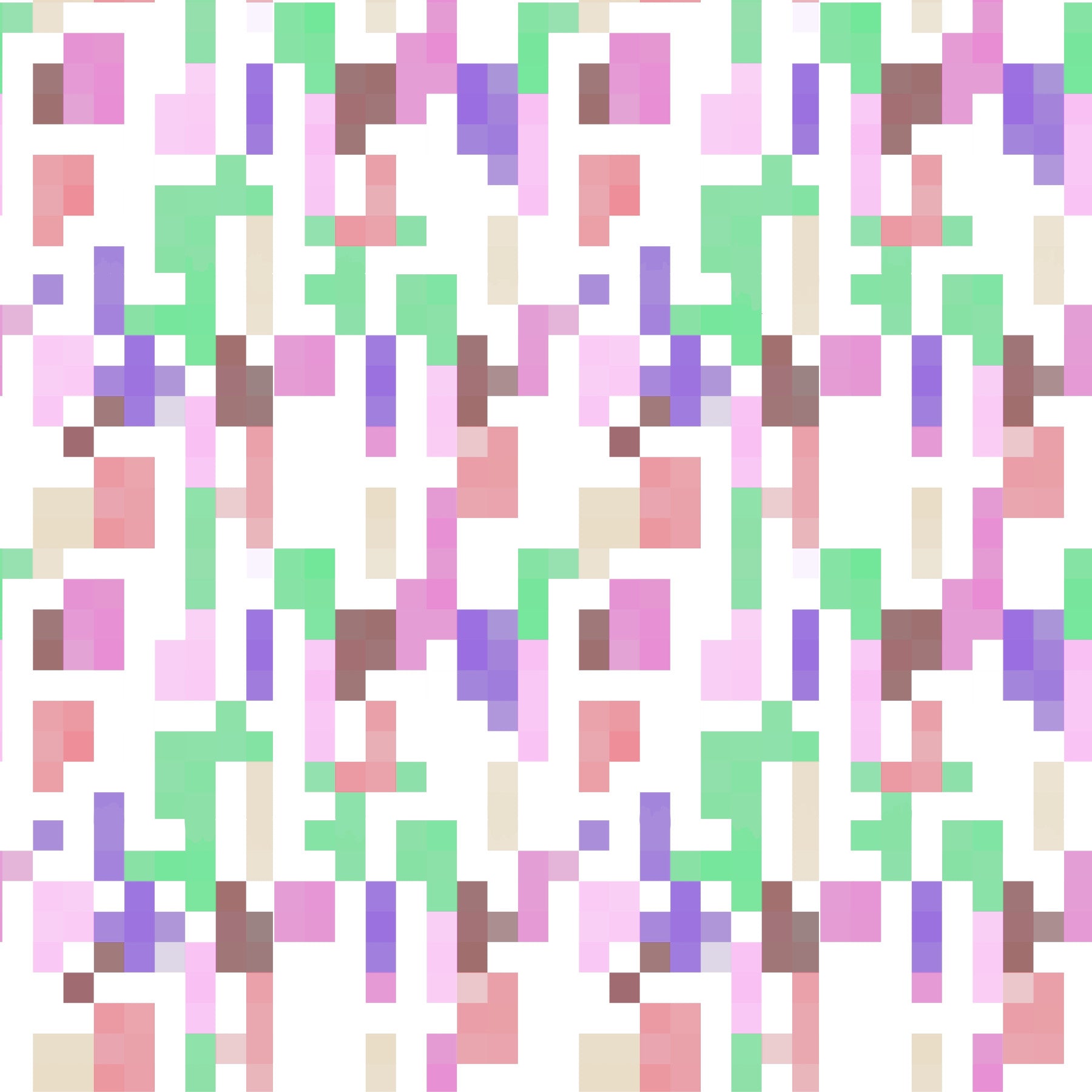 Soft Pixelscape Wallpaper⁠