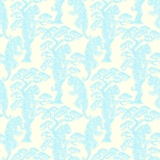 Aqua Tiger Trees Wallpaper⁠