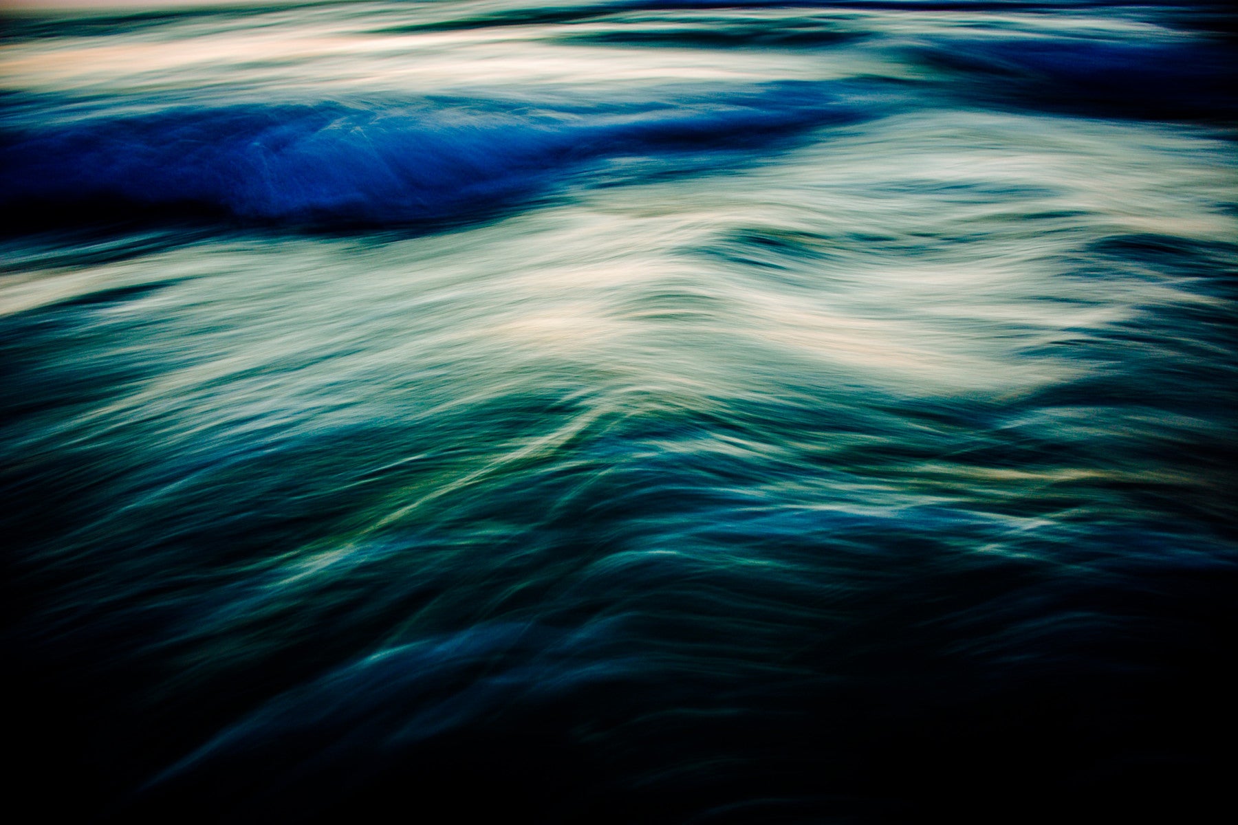 The Uniqueness of Waves V Wall Mural