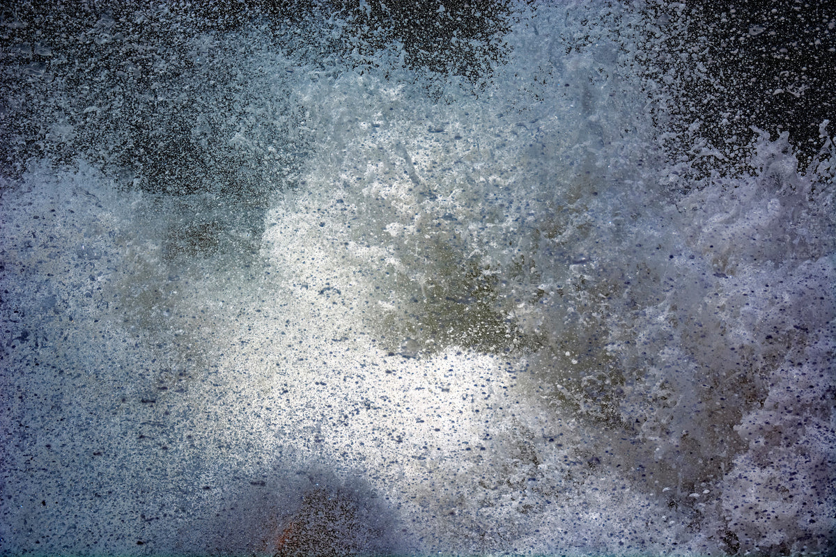 Implosion II Wall Mural in your room — zoomed