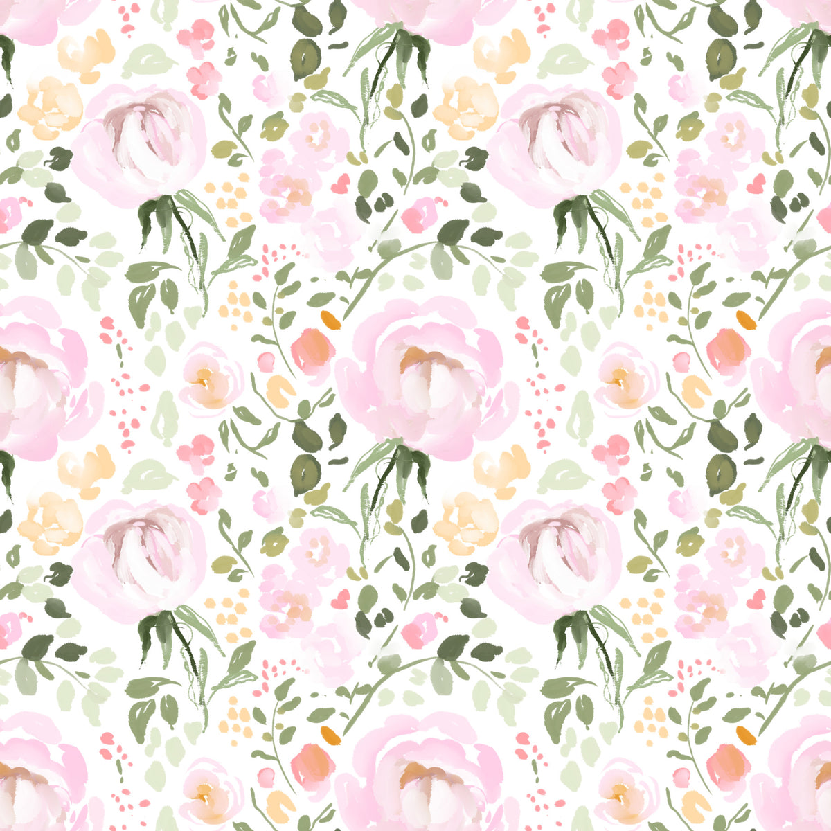 Watercolor Roses Wallpaper⁠