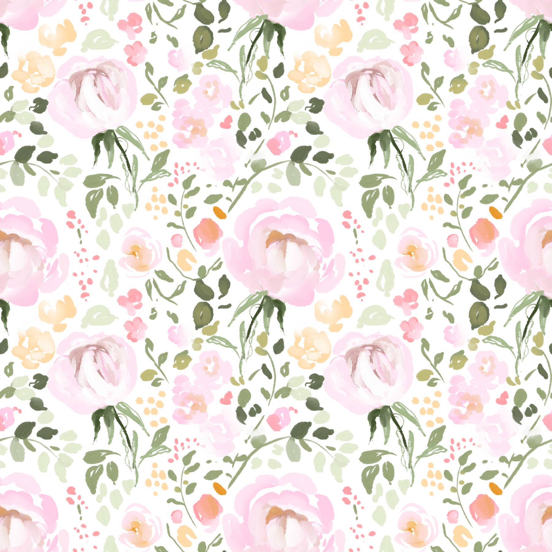 Watercolor Roses Wallpaper⁠
