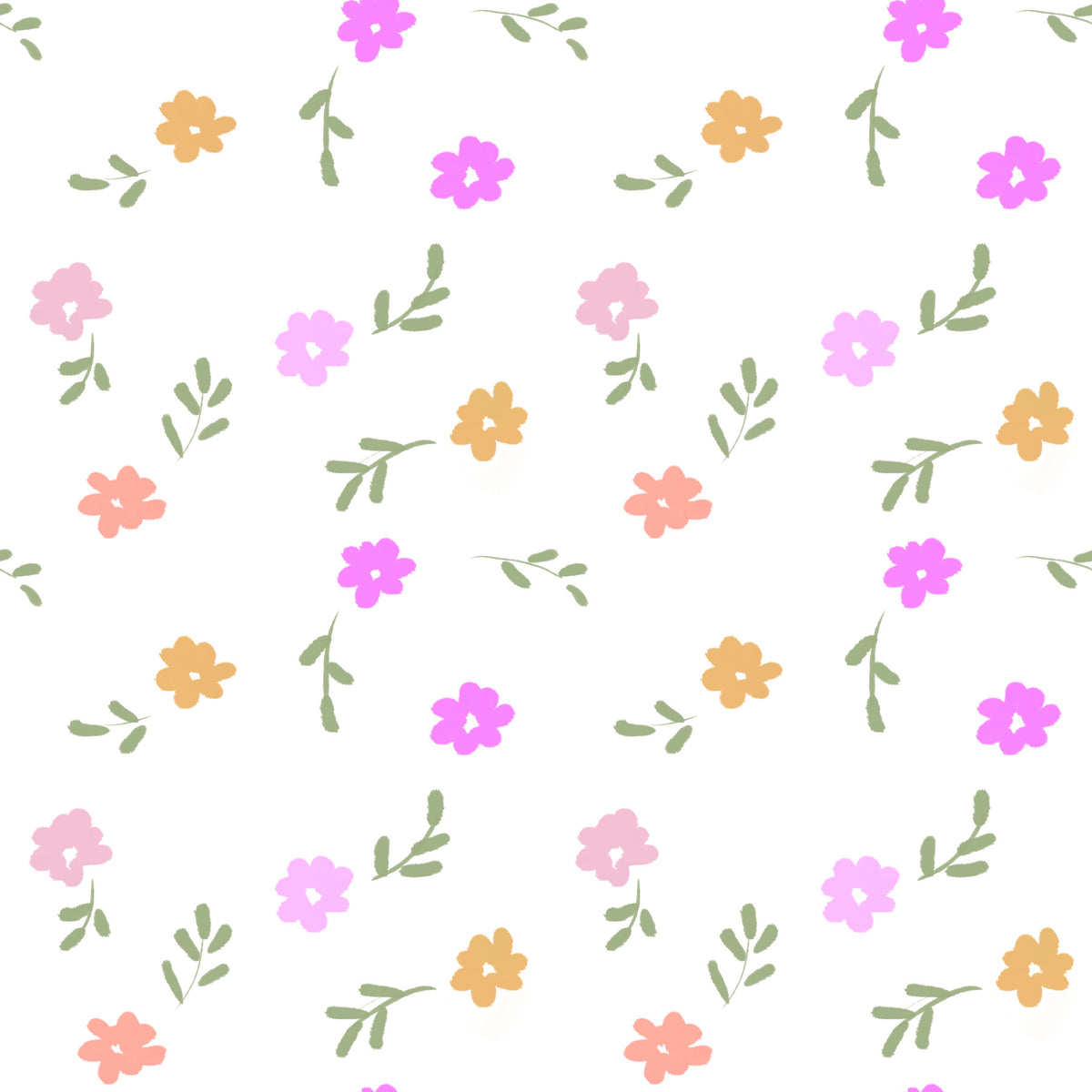 Ditsy Blooms Wallpaper⁠ GD4922 in your room — zoomed