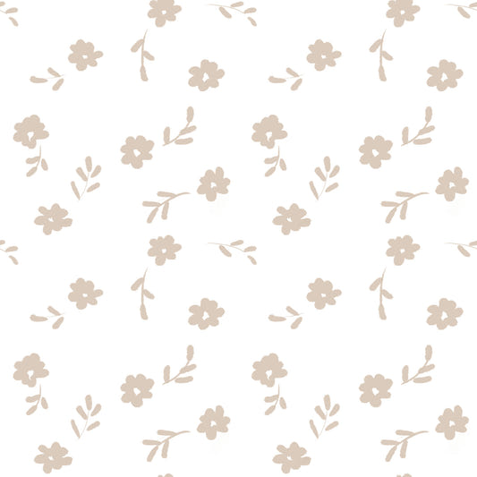 Neutral Petals Wallpaper⁠