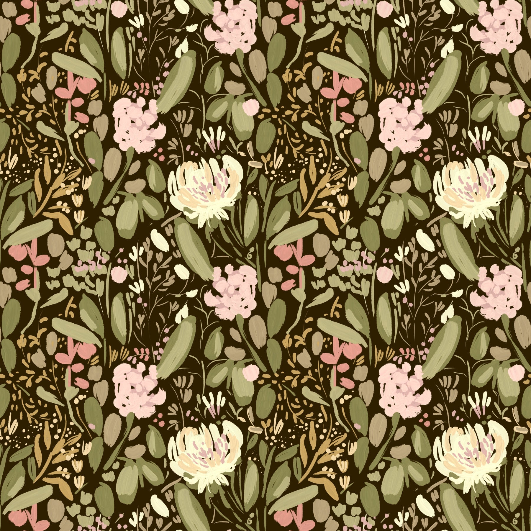 Bloomscape Wallpaper⁠ in your room — zoomed