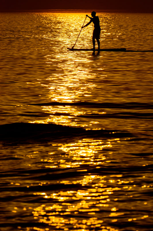 Mediterranean sunset II Wall Mural