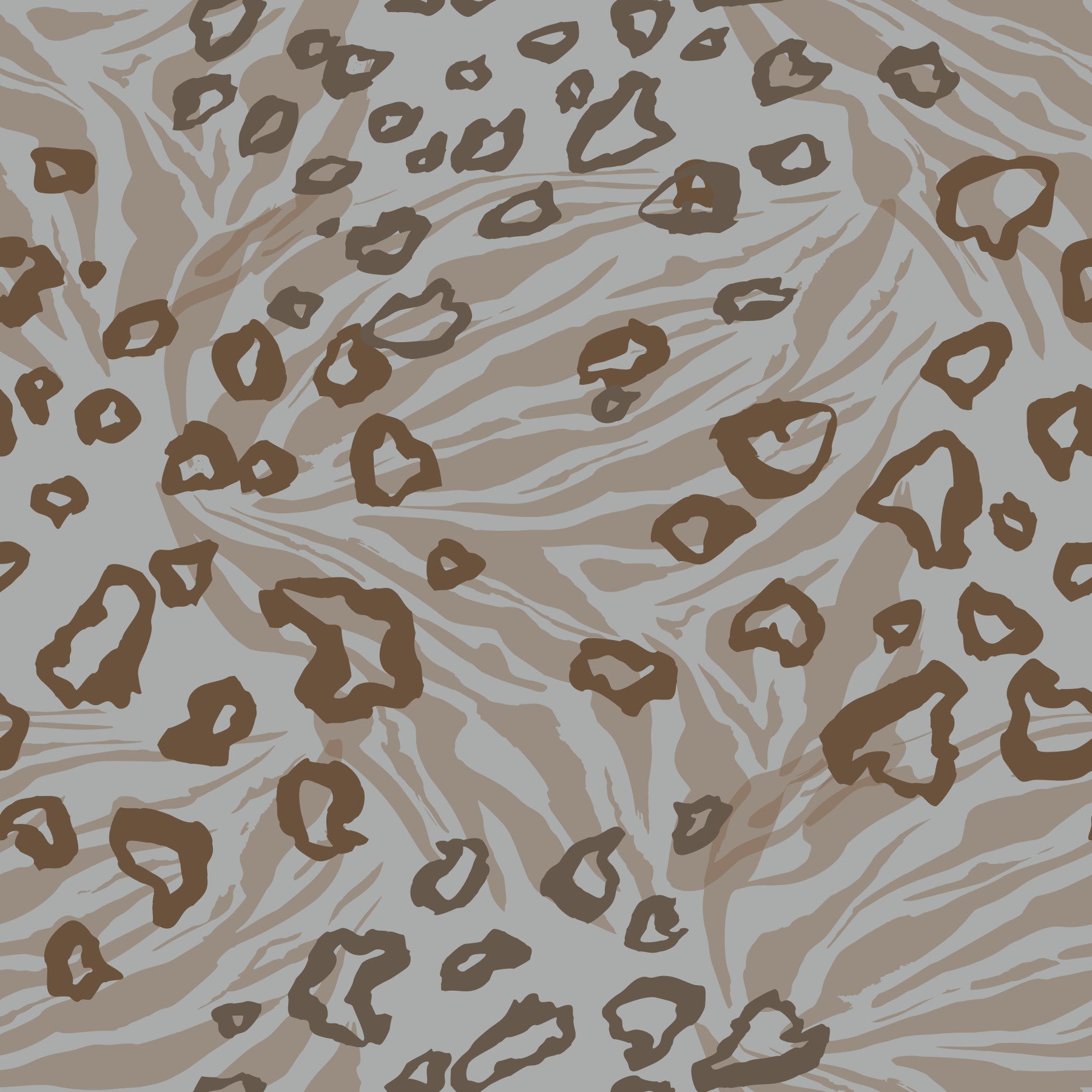 Earth Tones Animalia Wallpaper⁠