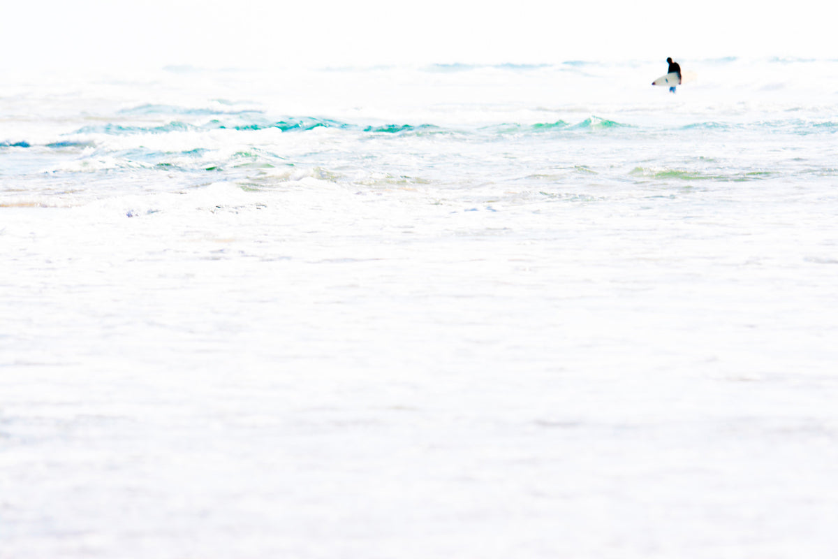 Surfer Wall Mural in your room — zoomed