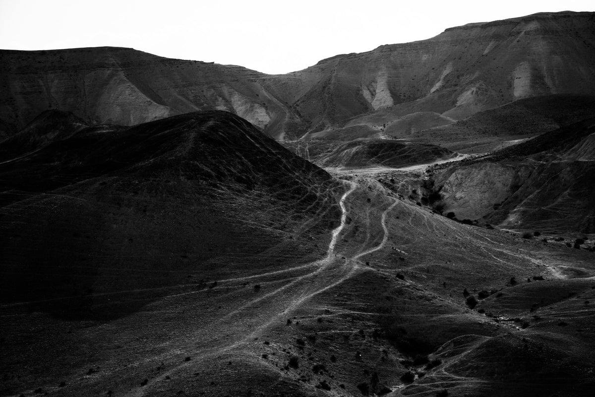 Mountains of the Judean Desert 5 Wall Mural