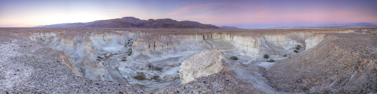Desert Valley View Wall Mural in your room — zoomed