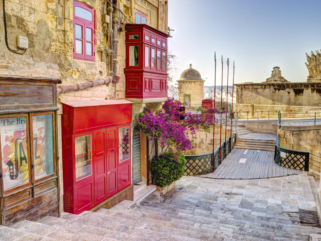 Valletta's Charm Wall Mural