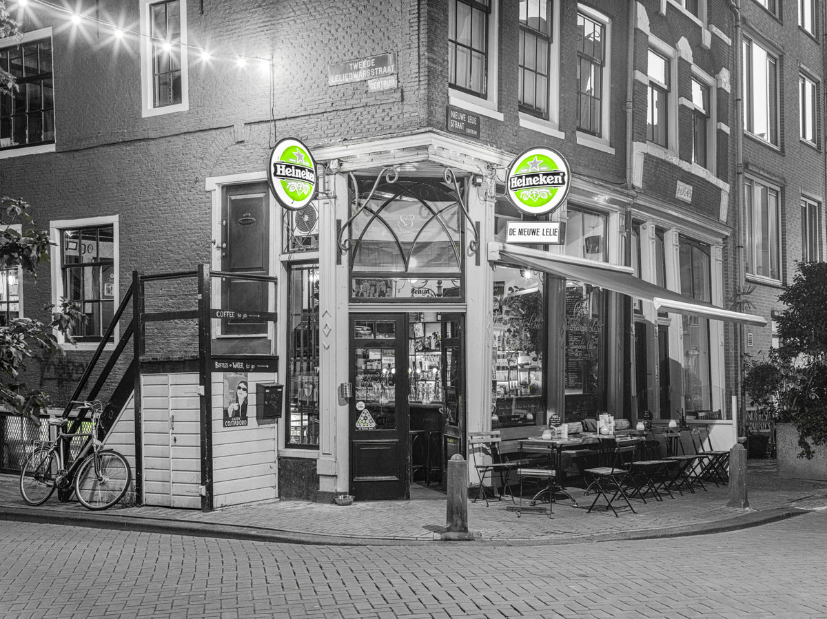 Amsterdam Cafe Wall Mural