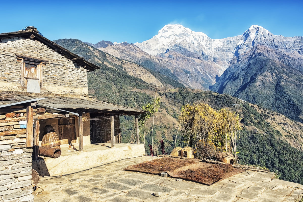 Himalayan Home View Wall Mural