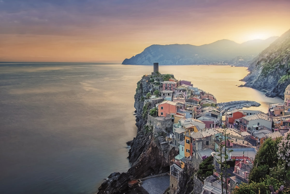 Cliffside Village Dream Wall Mural
