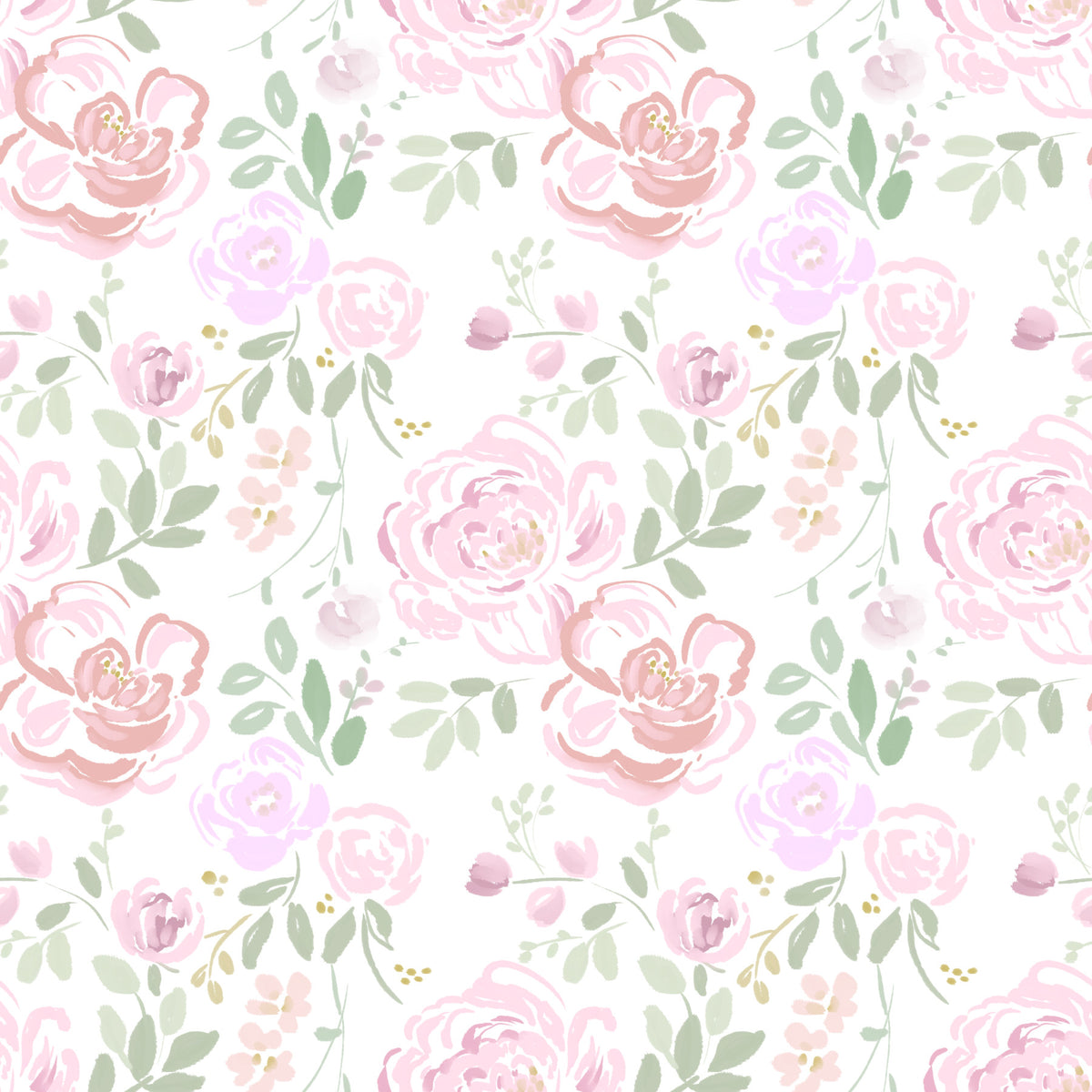 Rose Water Garden Wallpaper⁠