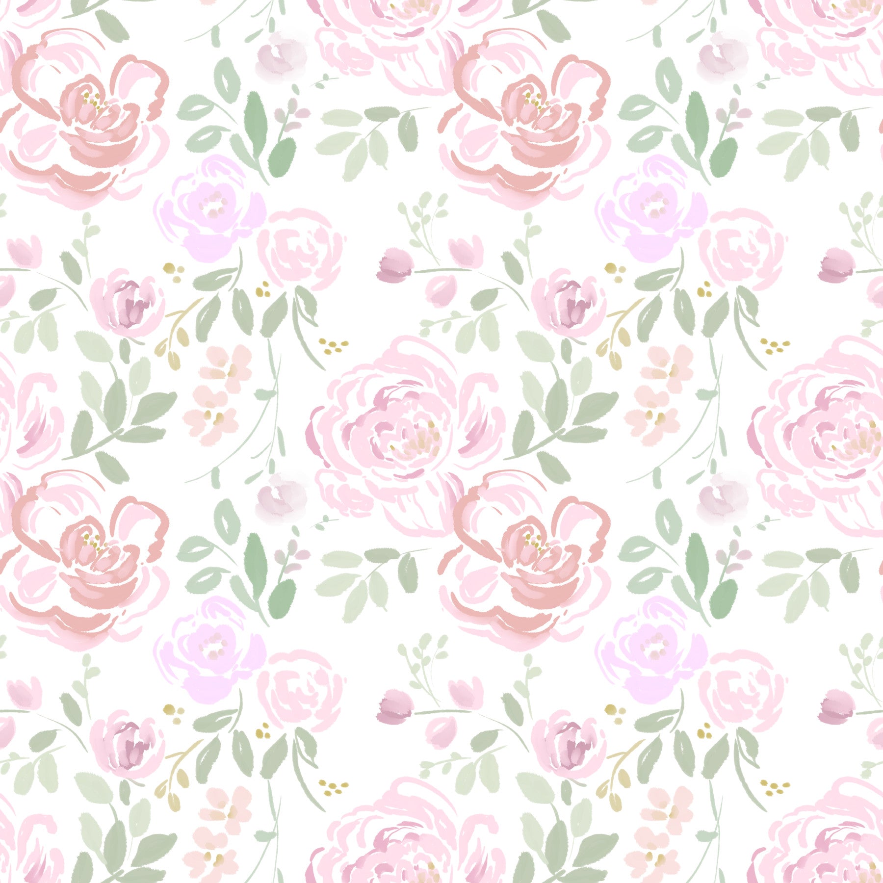 Rose Water Garden Wallpaper⁠