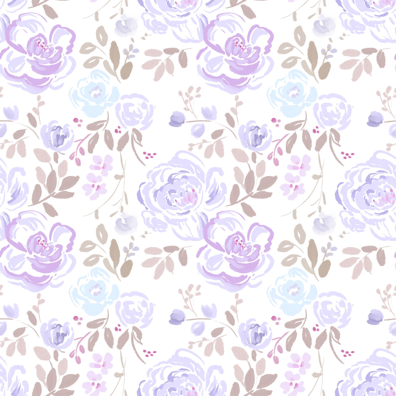 Lilac Bloom Serenity Wallpaper⁠