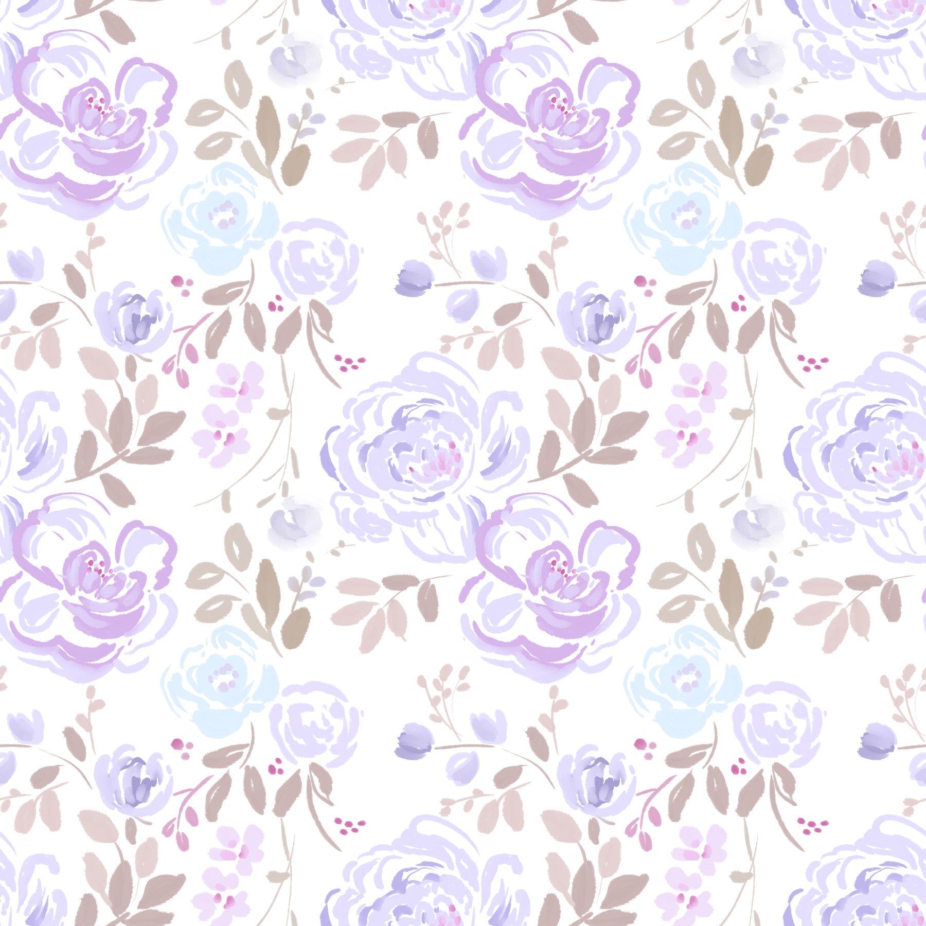 Lilac Bloom Serenity Wallpaper⁠