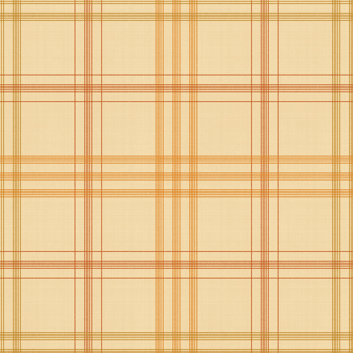Harvest Plaid Autumnal Wallpaper⁠ in your room — zoomed