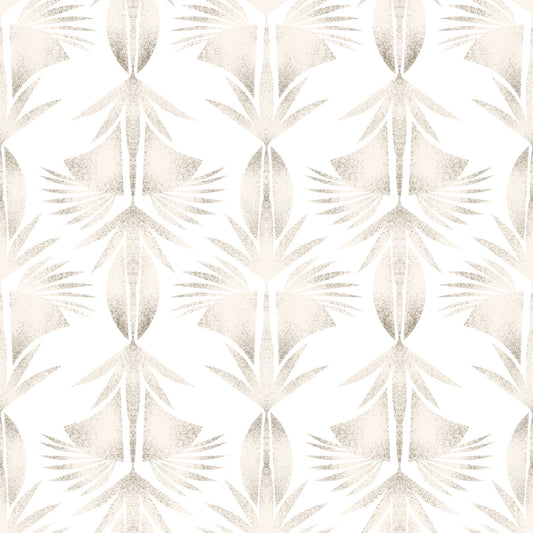 Palm Fronds: Sepia Dreams Wallpaper⁠