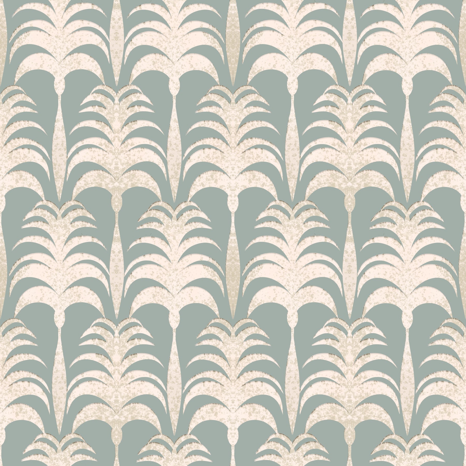 Palm Frond Echo Wallpaper⁠